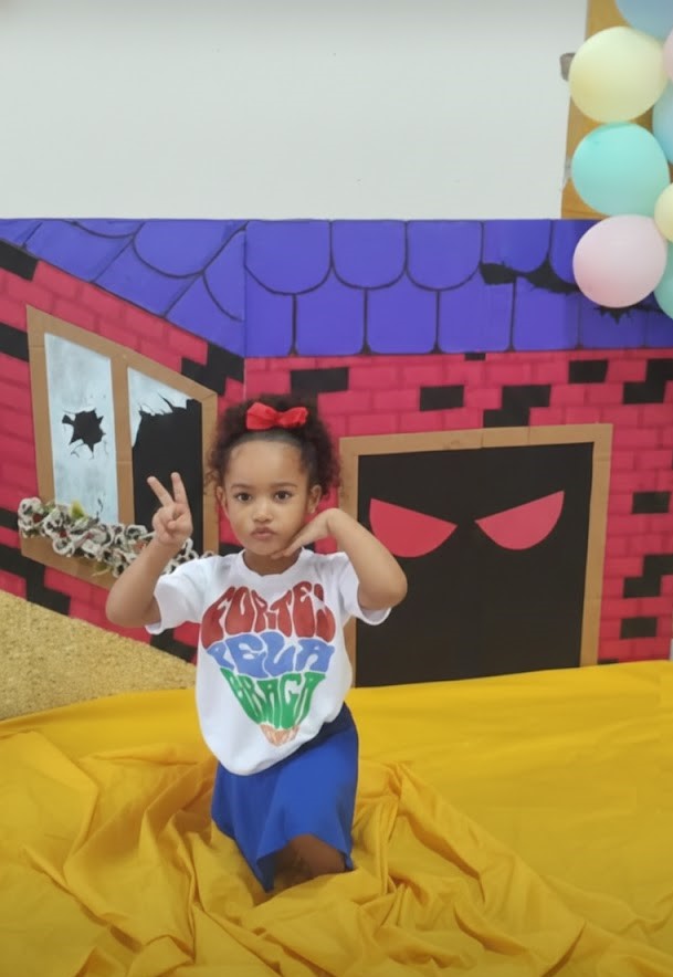 Children participating in church activities